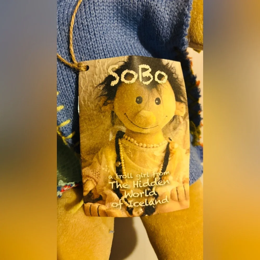 Sobo Colorful Patchwork Troll Doll - Picture 5 of 9